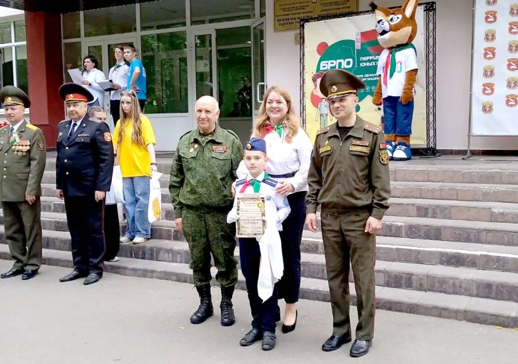 Команда Климовичского района "Летчики" заняла второе место в областном этапе республиканской игры «Зарница»