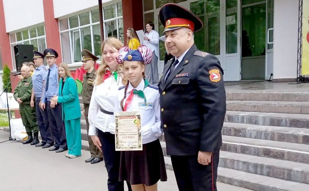 Команда Климовичского района "Летчики" заняла второе место в областном этапе республиканской игры «Зарница»