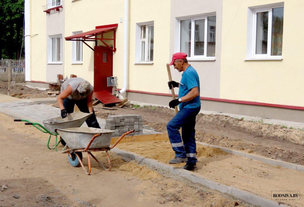 На Климовщине ведутся работы по благоустройству и наведению порядка на земле