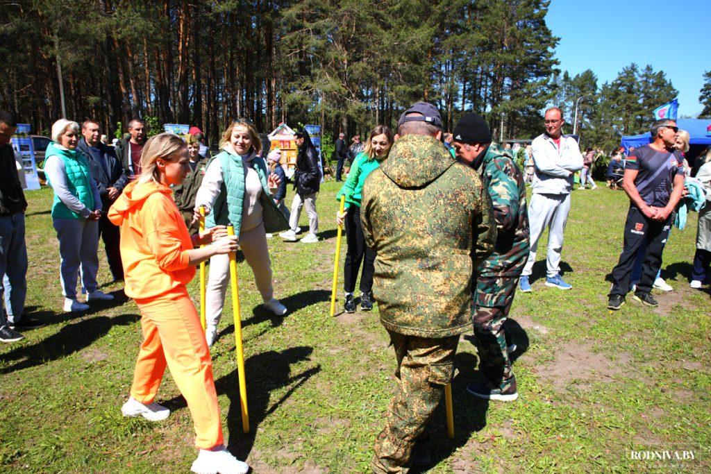 Торжества, посвященные Дню Победы, прошли в городской роще Климовичей