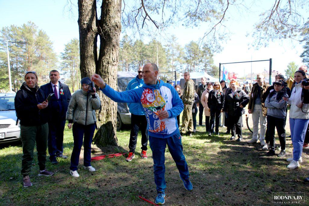 Торжества, посвященные Дню Победы, прошли в городской роще Климовичей