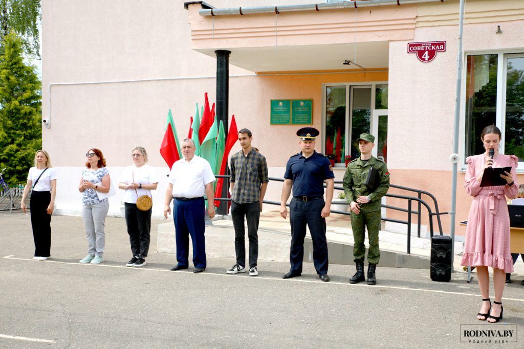 В Климовичах состоялся слет учащихся объединений по интересам военно-патриотического клуба «Золок»