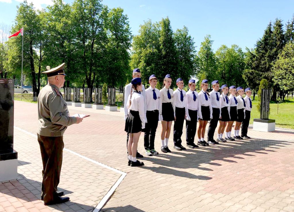 Климовчане заняли третье место в региональной военно-патриотической игре «Зарница»