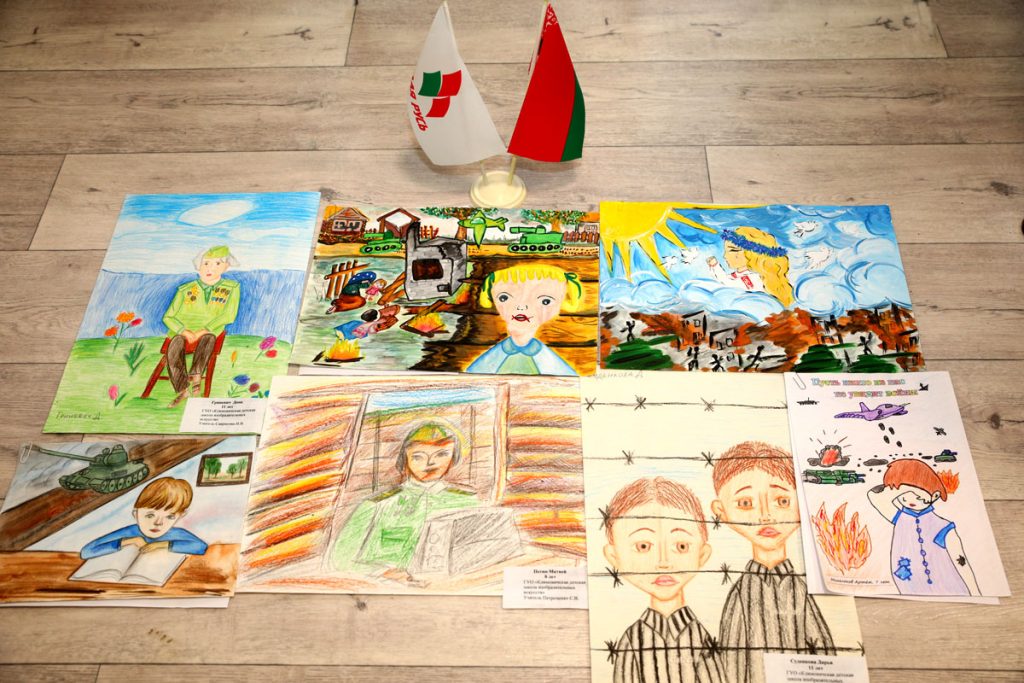 Подведены итоги первого этапа областного конкурса детских рисунков и фотографий «Война и мир глазами детей»