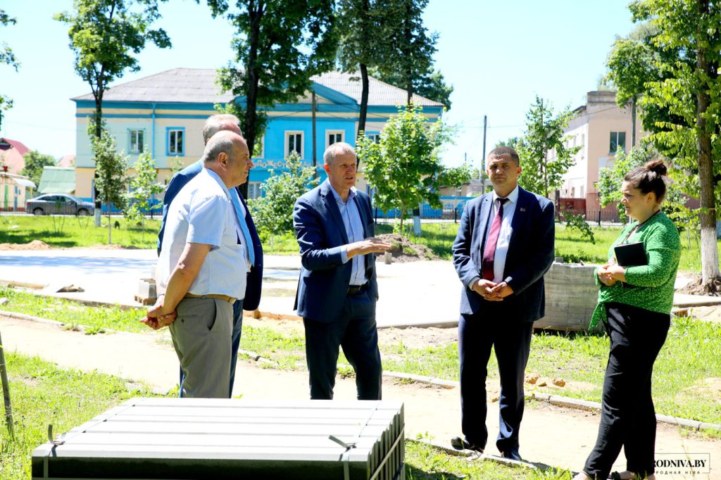 Председатель Могилевского облисполкома Анатолий Исаченко посетил с рабочей поездкой Климовщину