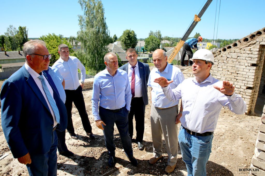 Председатель Могилевского облисполкома Анатолий Исаченко посетил с рабочей поездкой Климовщину