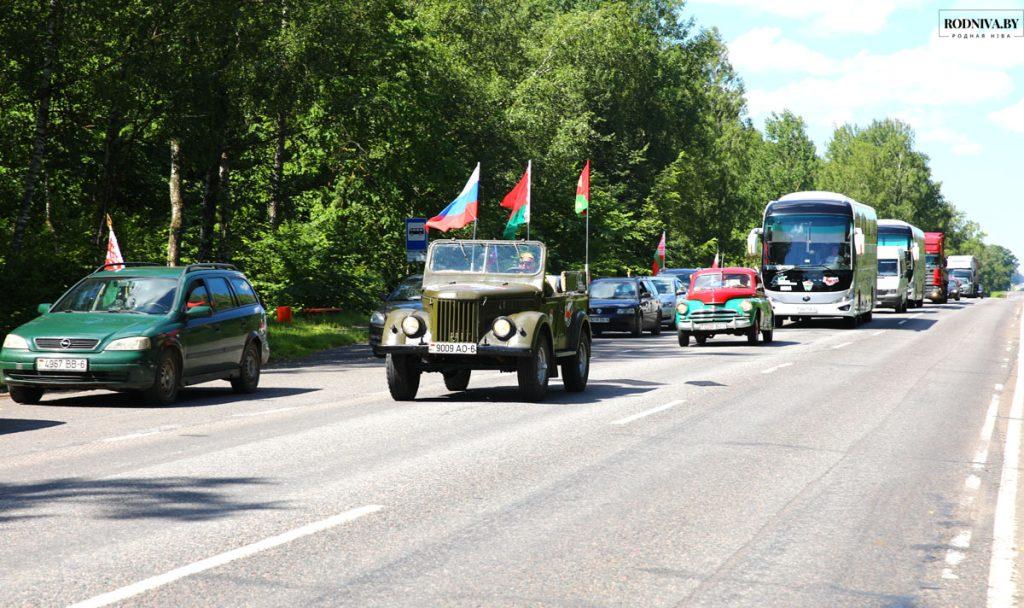 На Климовщину прибыли участники международного проекта «Дорогами памяти и славы»