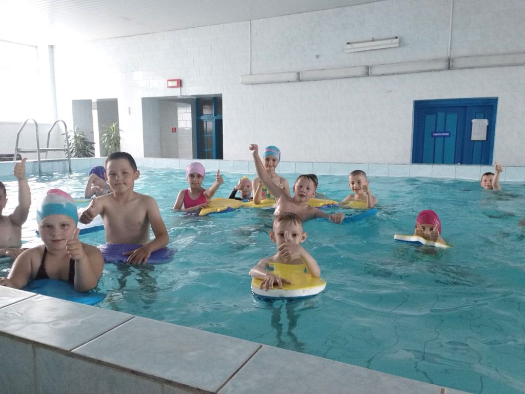 В Тимоновской средней школе Климовичского района работает оздоровительный лагерь «Солнышко»