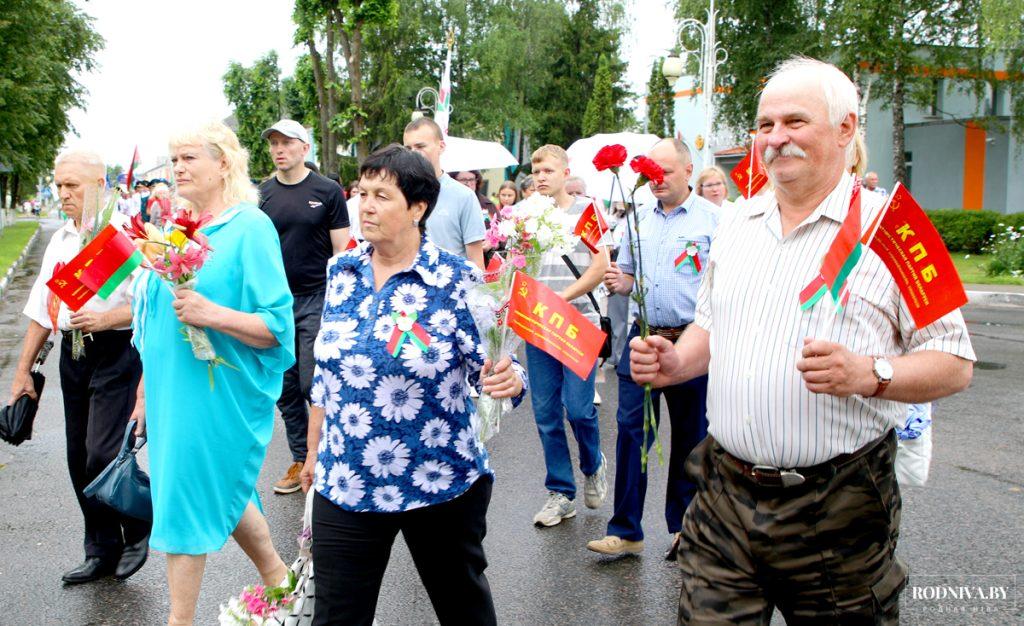 На Климовщине проходят торжества, посвященные Дню Независимости Республики Беларусь