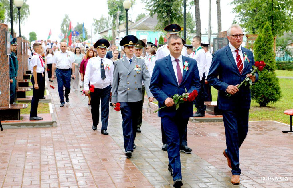 На Климовщине проходят торжества, посвященные Дню Независимости Республики Беларусь