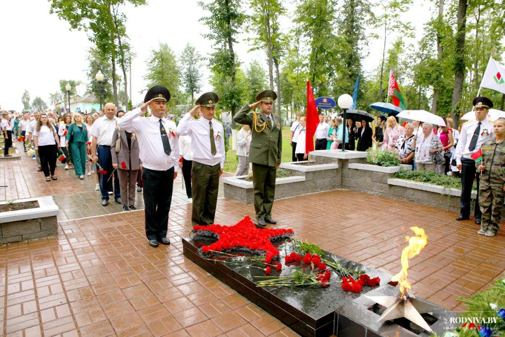 На Климовщине проходят торжества, посвященные Дню Независимости Республики Беларусь