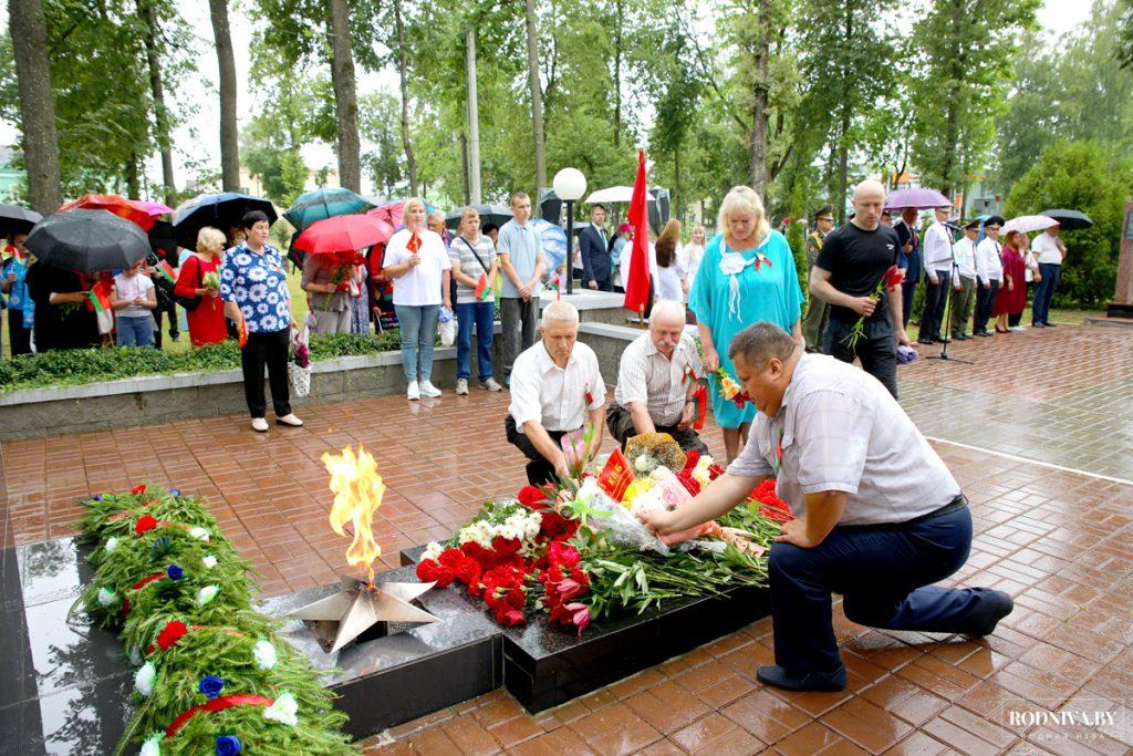 На Климовщине проходят торжества, посвященные Дню Независимости Республики Беларусь