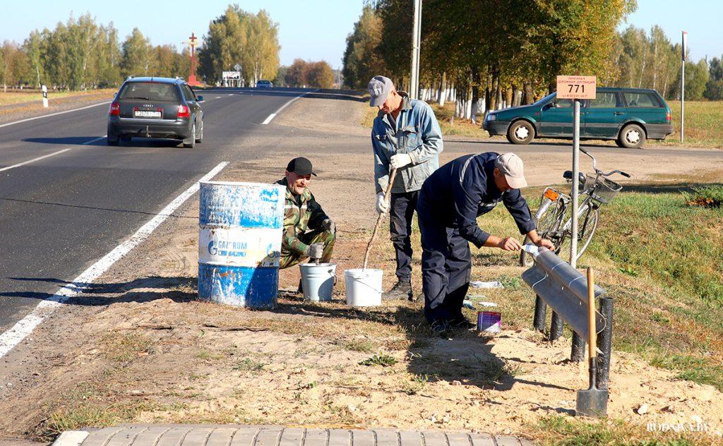 На Климовщине проходит районный субботник