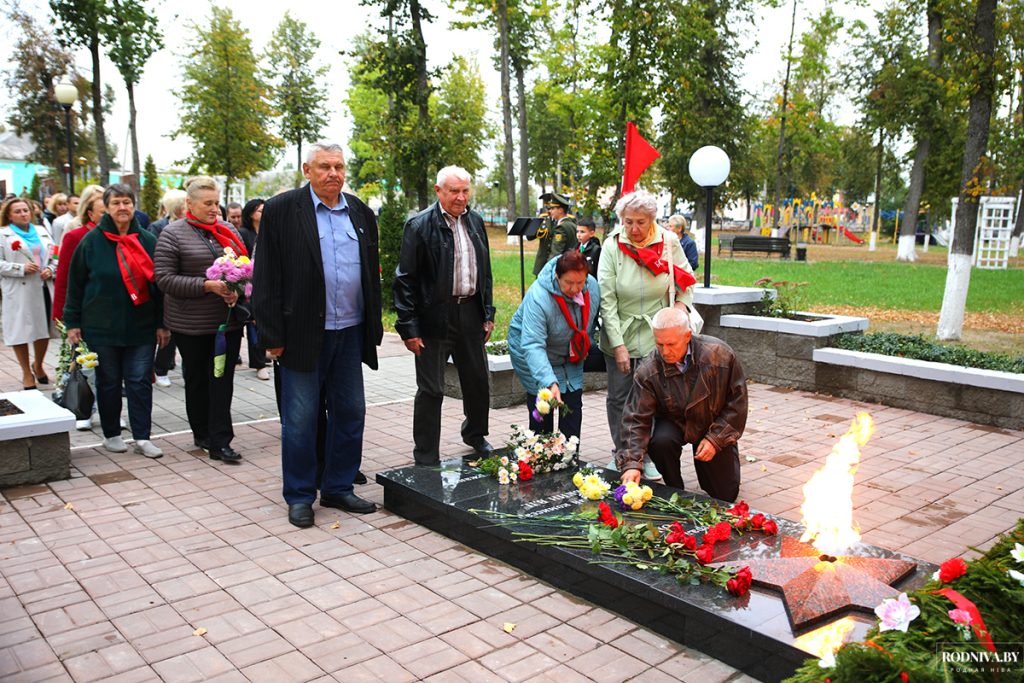 В Климовичах проходят торжества, посвященные Дню освобождения района от немецко-фашистских захватчиков