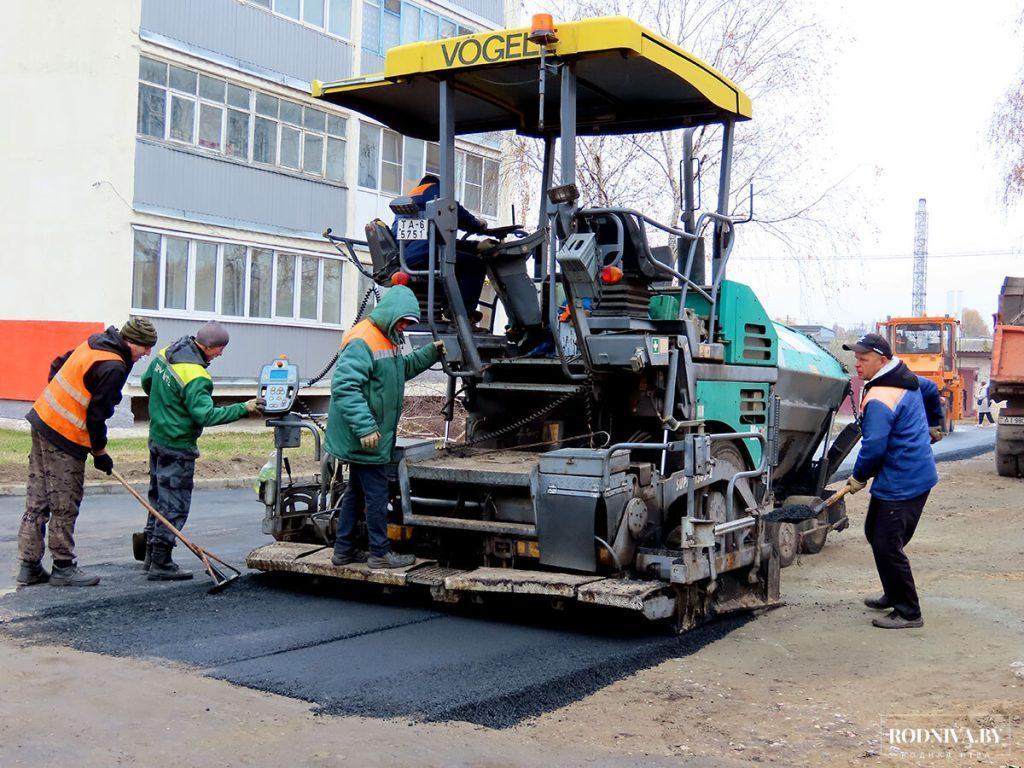 В Климовичах ведут благоустройство улиц