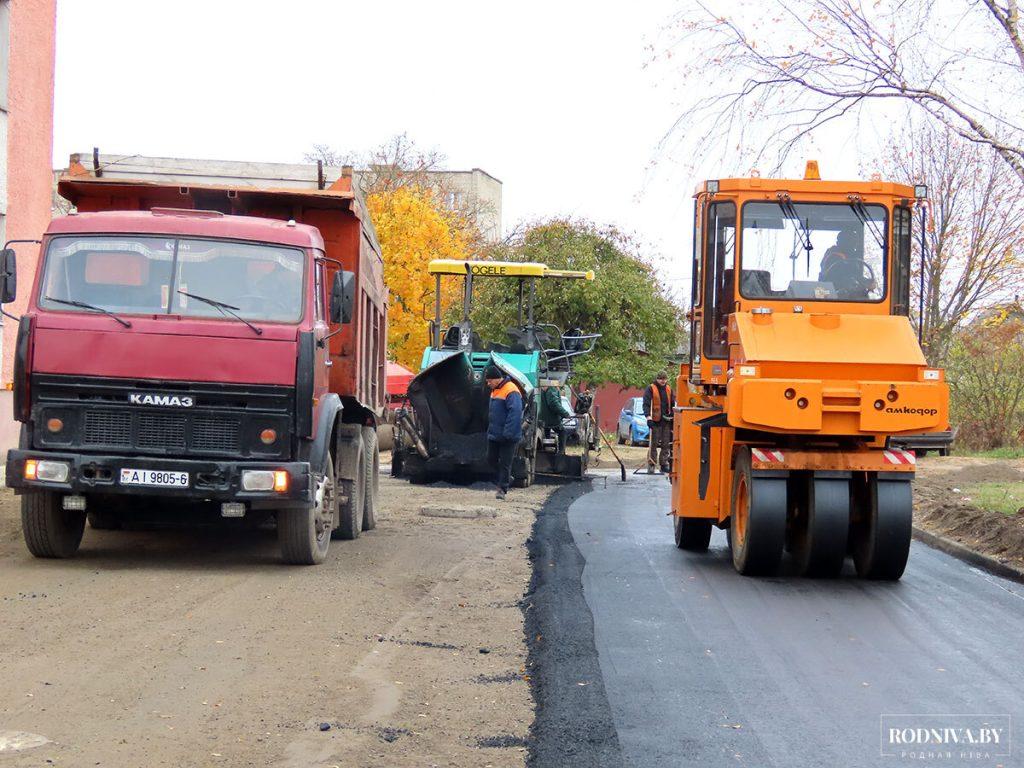 В Климовичах ведут благоустройство улиц