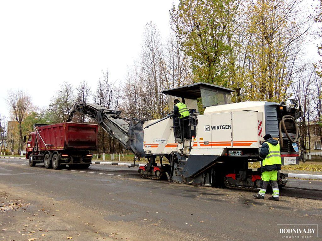 В Климовичах ведут благоустройство улиц