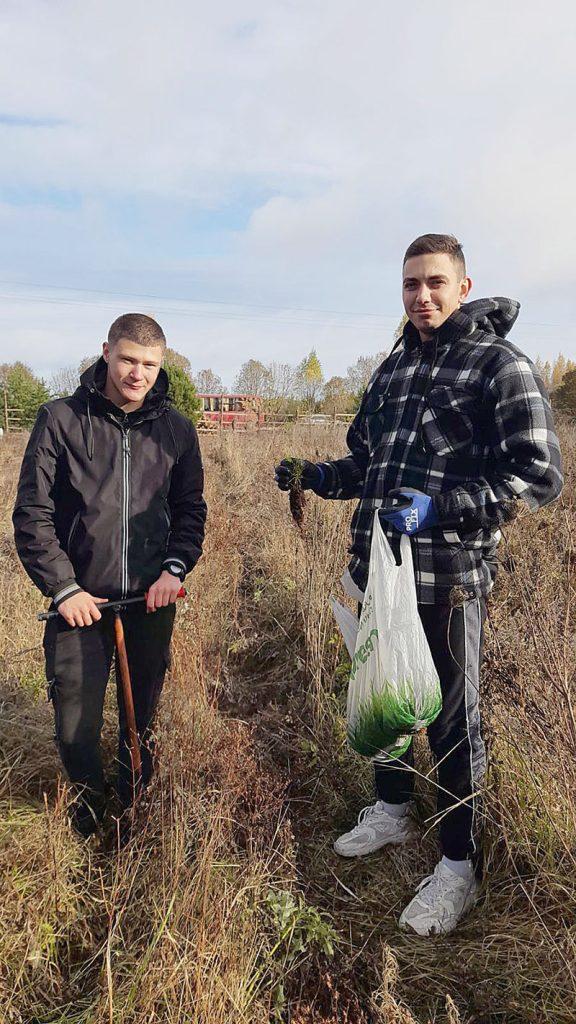 Климовчане приняли участие в акции «Дай лесу новае жыццё»