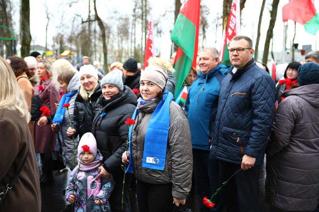 На Климовщине прошли торжества, посвященные Дню Октябрьской революции