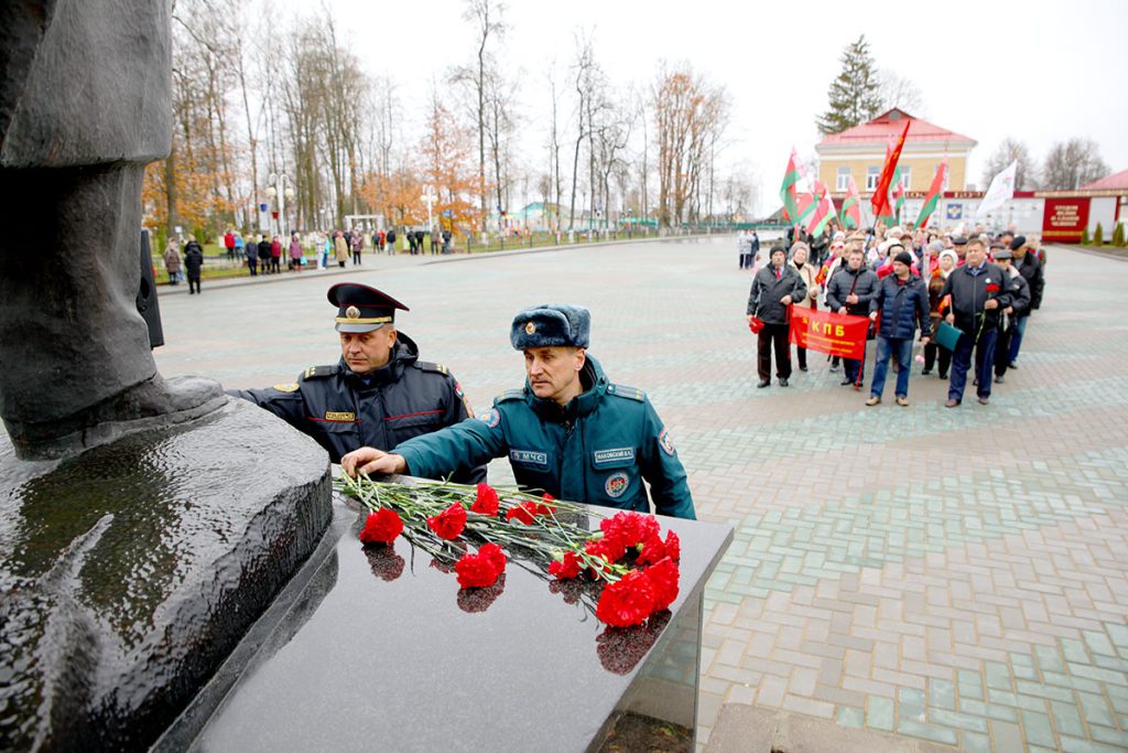 На Климовщине прошли торжества, посвященные Дню Октябрьской революции